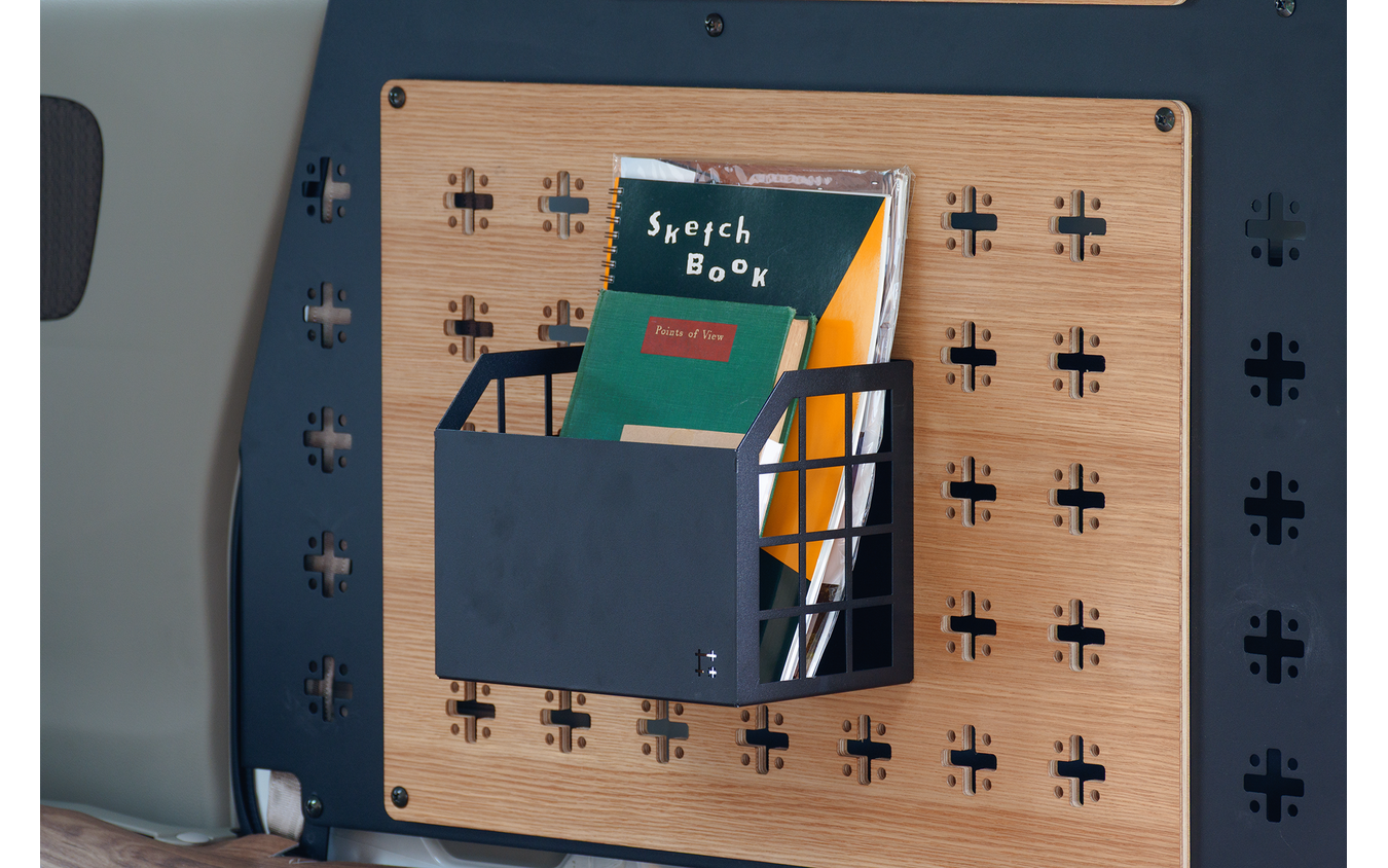 ワークヴォックスの新車載収納システム「タックラック」