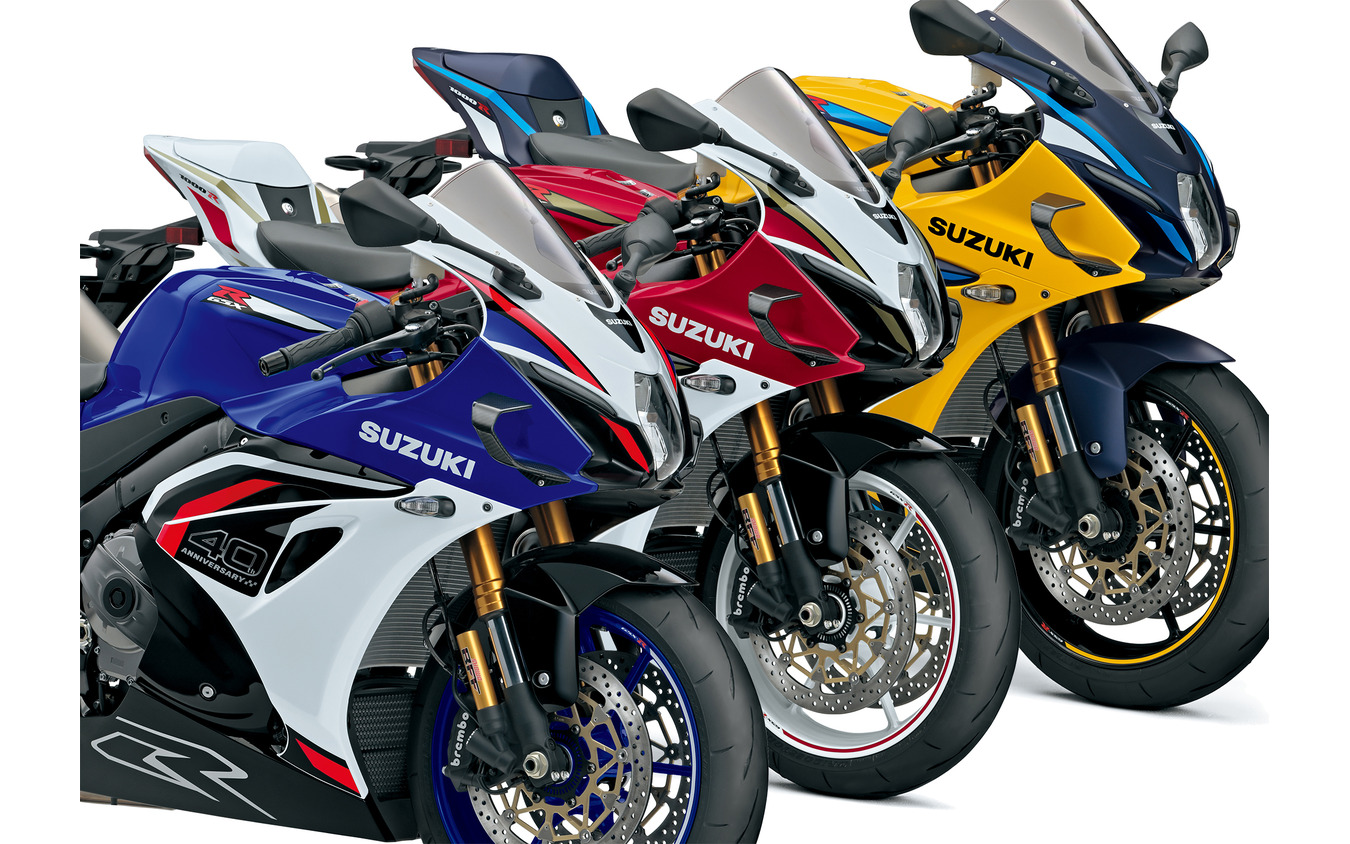 「GSX-R」40周年を記念して登場した新型スズキ 『GSX-R1000R』