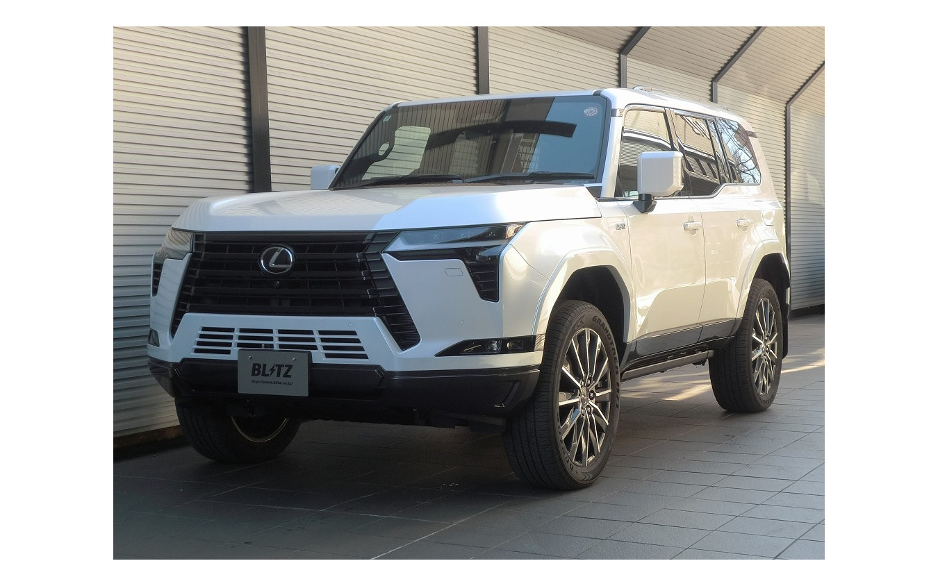 ブリッツ DAMPER ZZ-Rリフトアップ　レクサス・GX550装着例（フロント：45mmアップ / リア：7mmアップ）