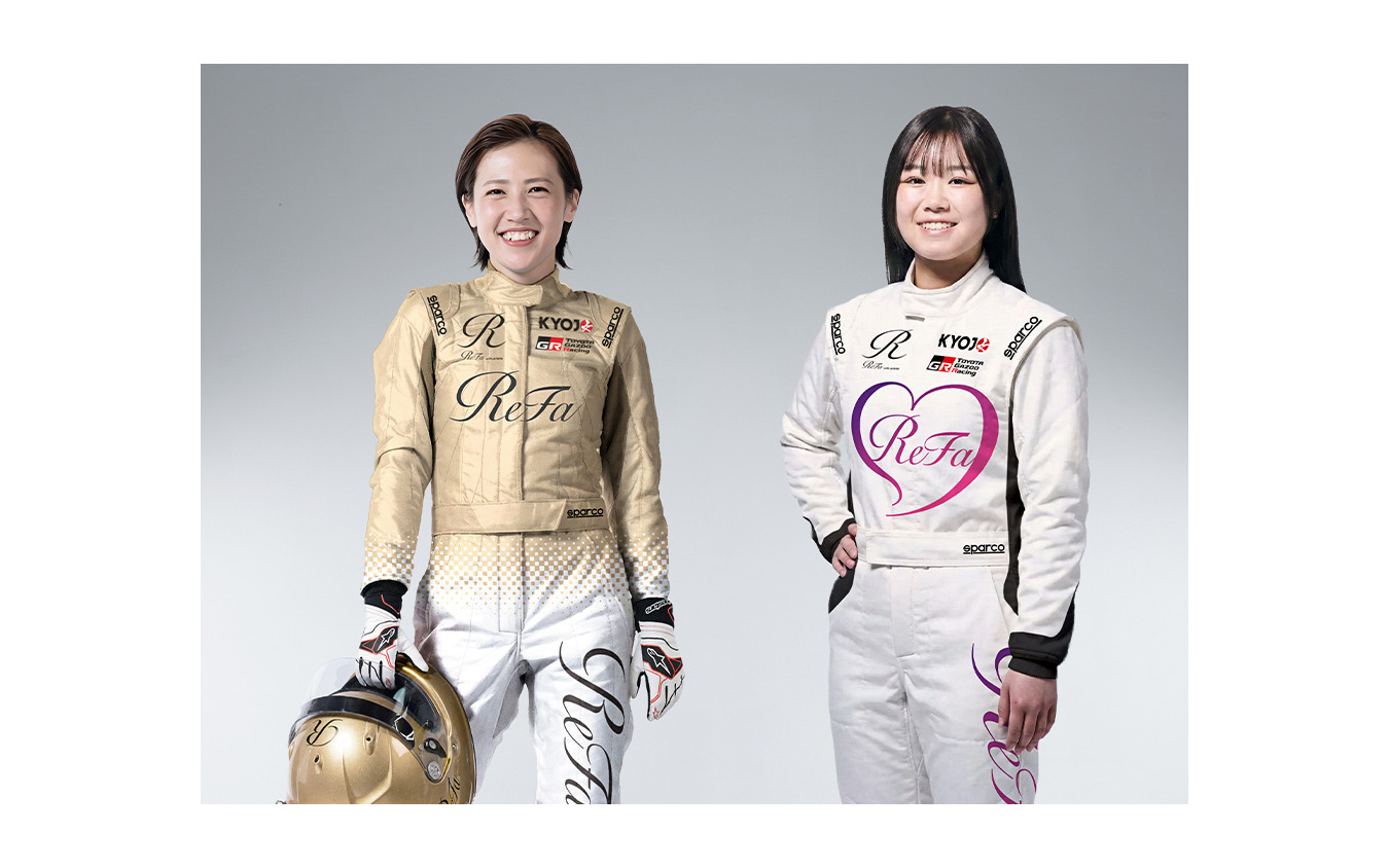 ドライバー兼監督を務める三浦愛氏（左）と2025年にKYOJO CUPフォーミュラにフル参戦した白石いつも選手（右）