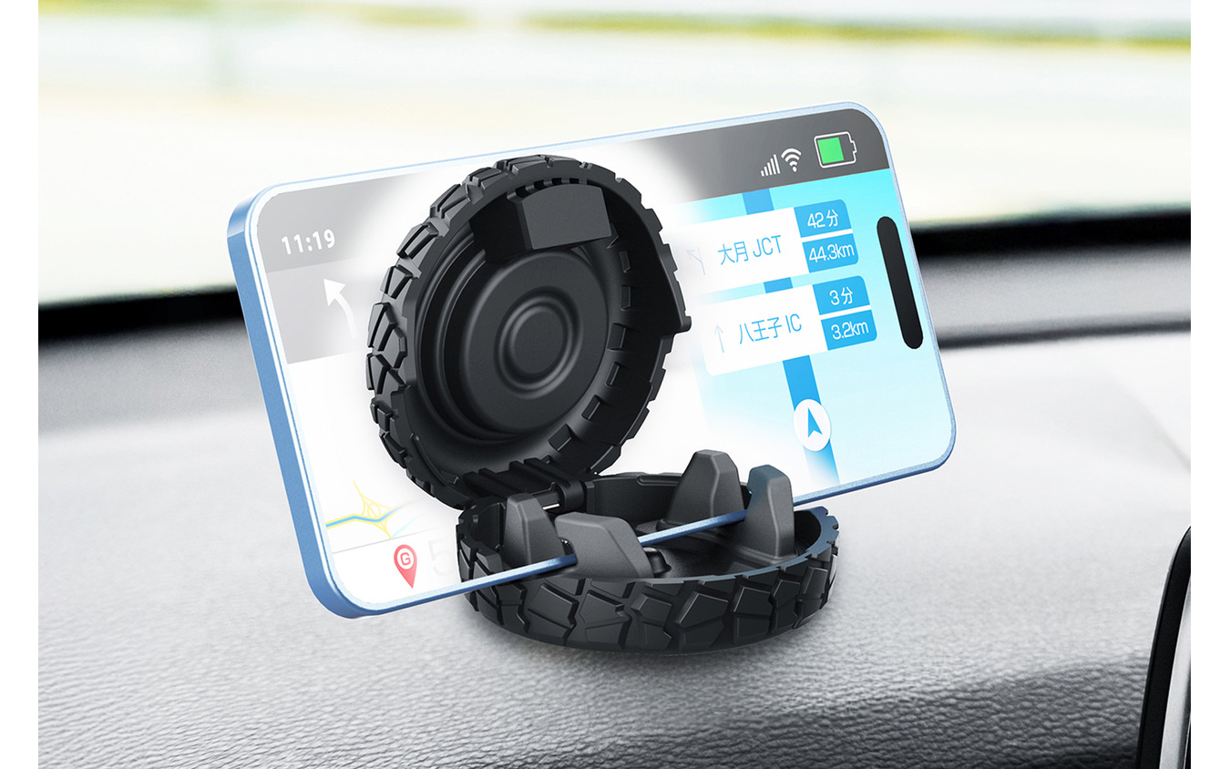 EXEA・タイヤスマホスタンド（EC-253）