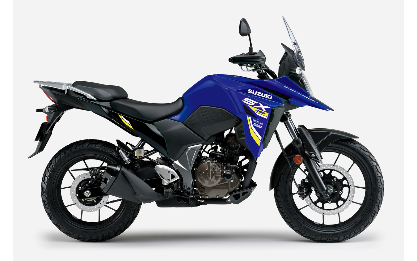 スズキ Vストローム 250SX（パールフレッシュブルー/グラススパークルブラック）