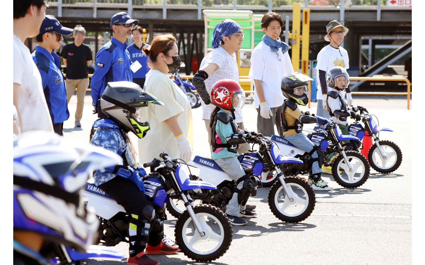 ヤマハ発動機の親子バイク教室
