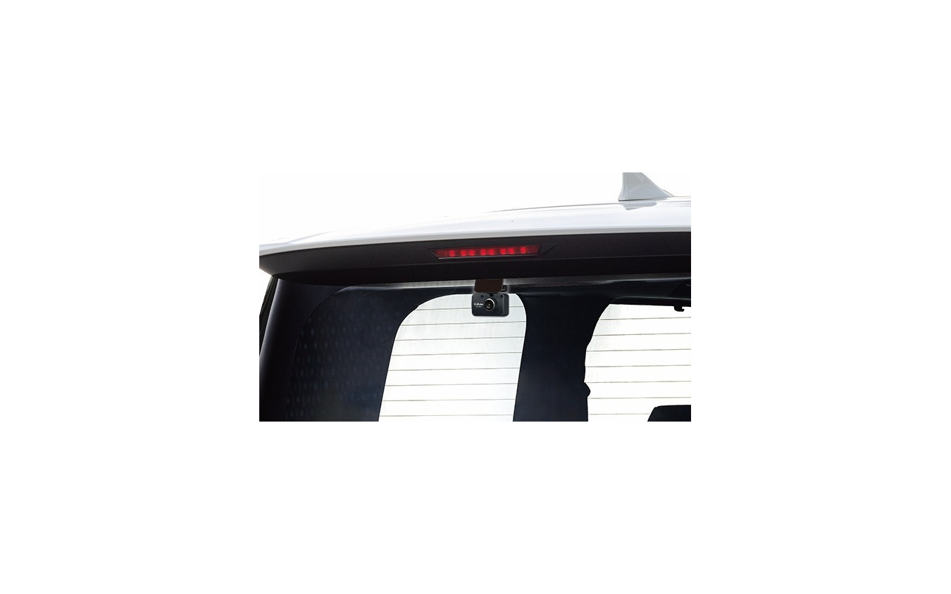 セルスター工業のパーキングモード本体内蔵・前後2カメラドラレコ「CS-E200」