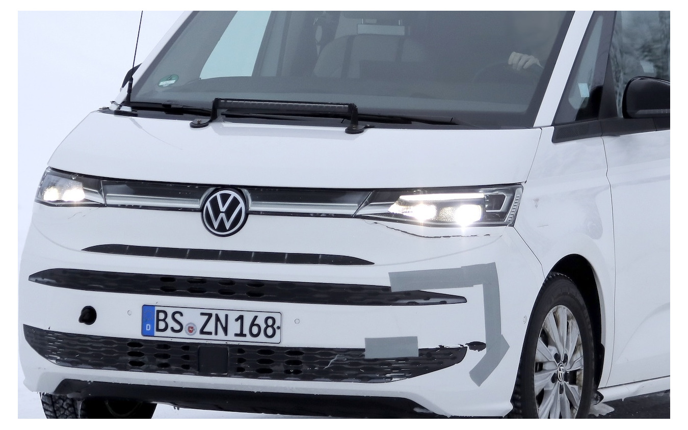 フォルクスワーゲン T7カリフォルニア 改良新型のプロトタイプ