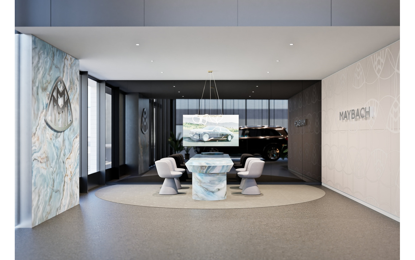 Maybachラウンジ（メルセデス・ベンツ神戸中央）