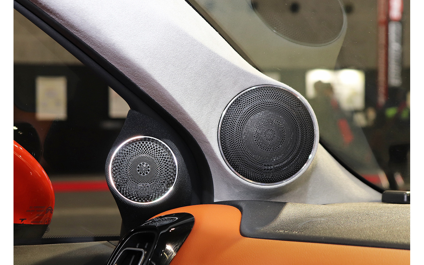 「DAP」がシステムに組み込まれたオーディオカーの一例（製作ショップ:ルロワ＜愛知県＞）。