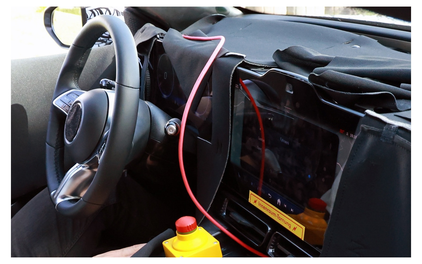 メルセデスベンツ CクラスEV のプロトタイプ