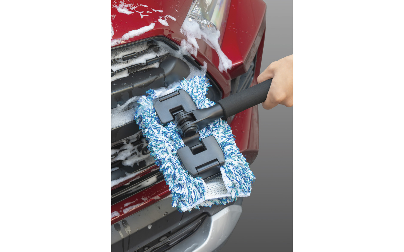 プラスセーヌ洗車スポンジ マイクロファイバーモップ