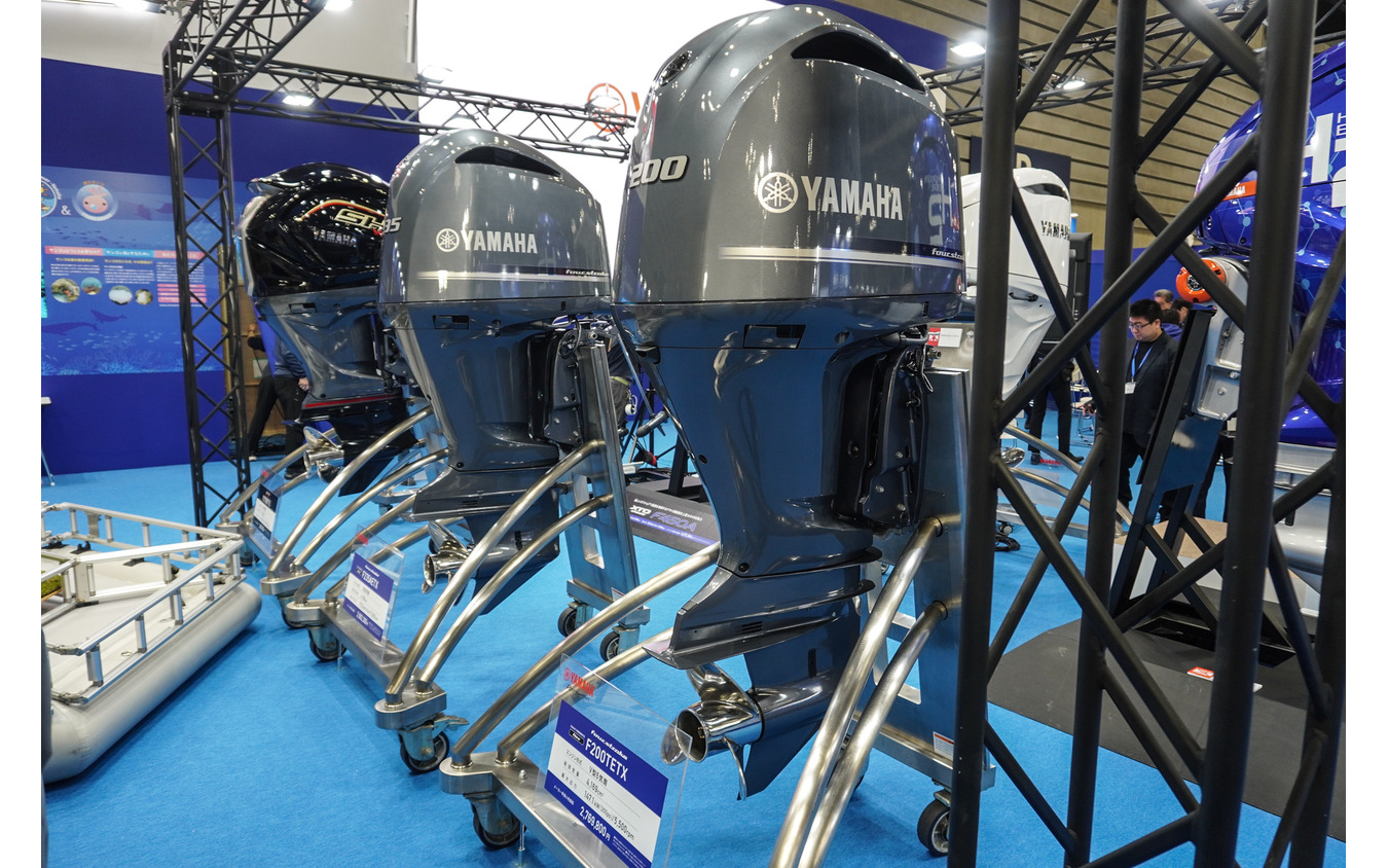 大型船外機の新製品（ジャパンインターナショナルボートショー2026）