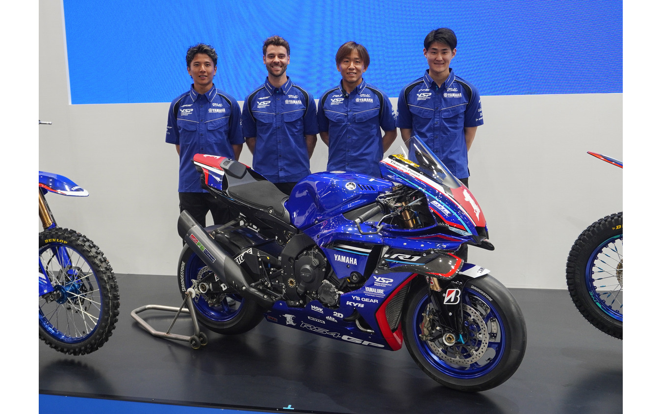 ヤマハファクトリーレーシングチームとして2026年の各レースに参戦するライダーたち