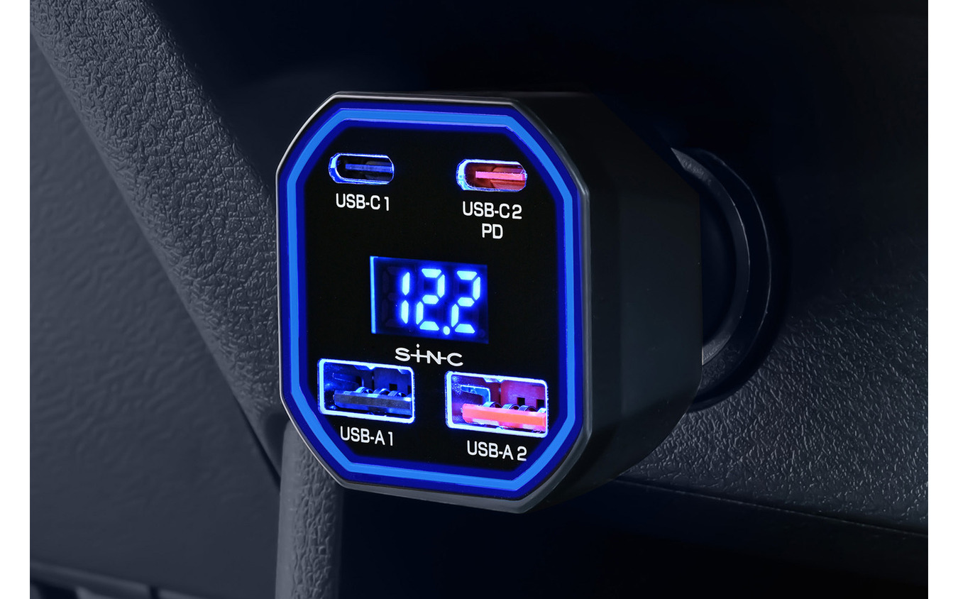 SEIWA・DC/USBパワープラグA2C2（F363）