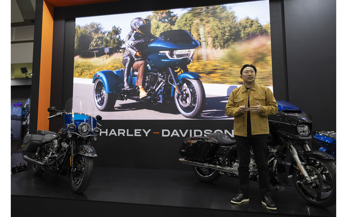 ハーレーダビッドソンジャパンの玉木一史代表（東京モーターサイクルショー2026）