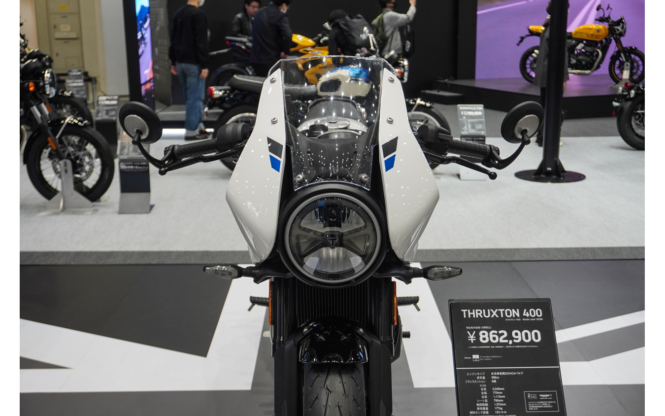 トライアンフ Thruxton 400（東京モーターサイクルショー2026）