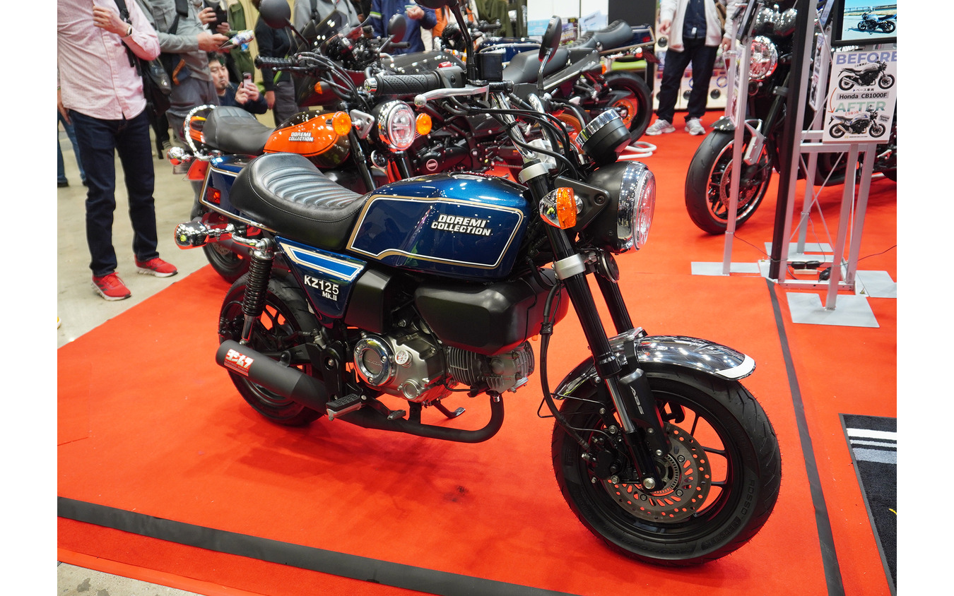 モンキー125がZ1000Mk2スタイルに変身（東京モーターサイクルショー2026）