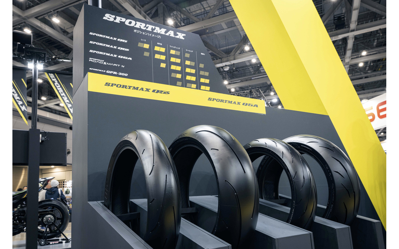 DUNLOP（ダンロップ）…東京モーターサイクルショー2026