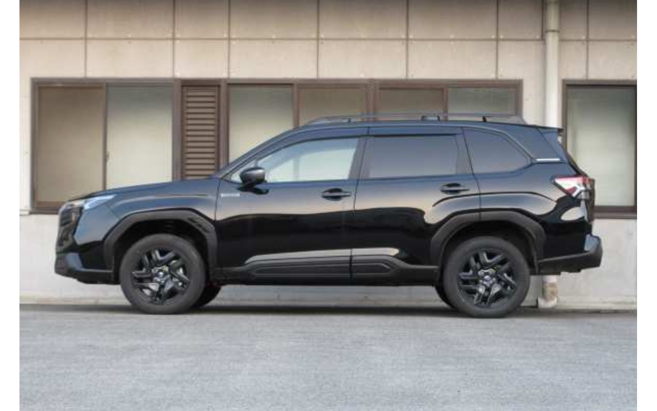 タナベ デバイドUP210　フォレスター装着例（フロント：31mmアップ / リア：29mmアップ）