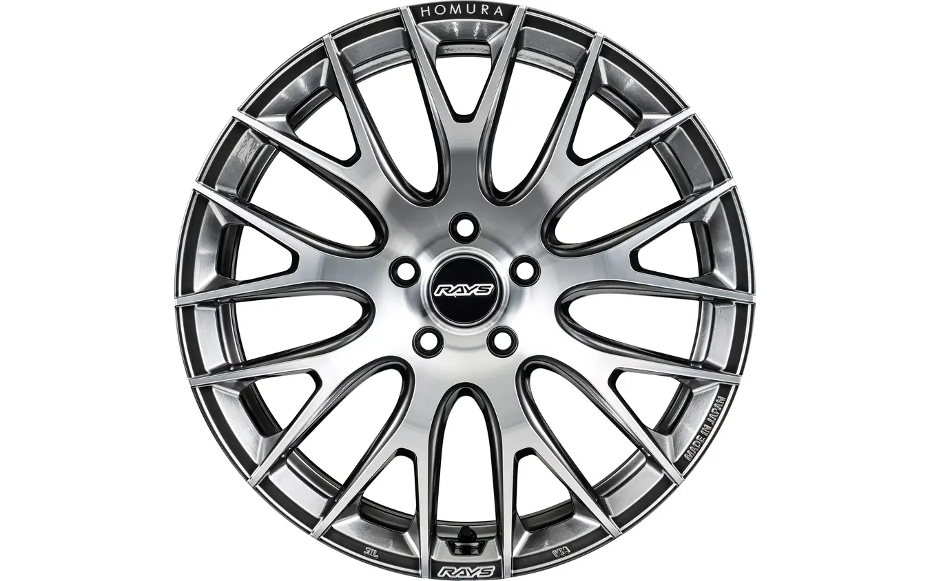 RAYS HOMURA 2×9R（19×8.0J +51 DMC/サイドグレイスシルバー）