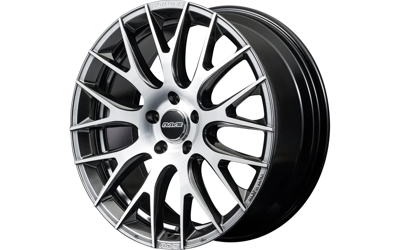 RAYS HOMURA 2×9R（19×8.0J +51 DMC/サイドグレイスシルバー）