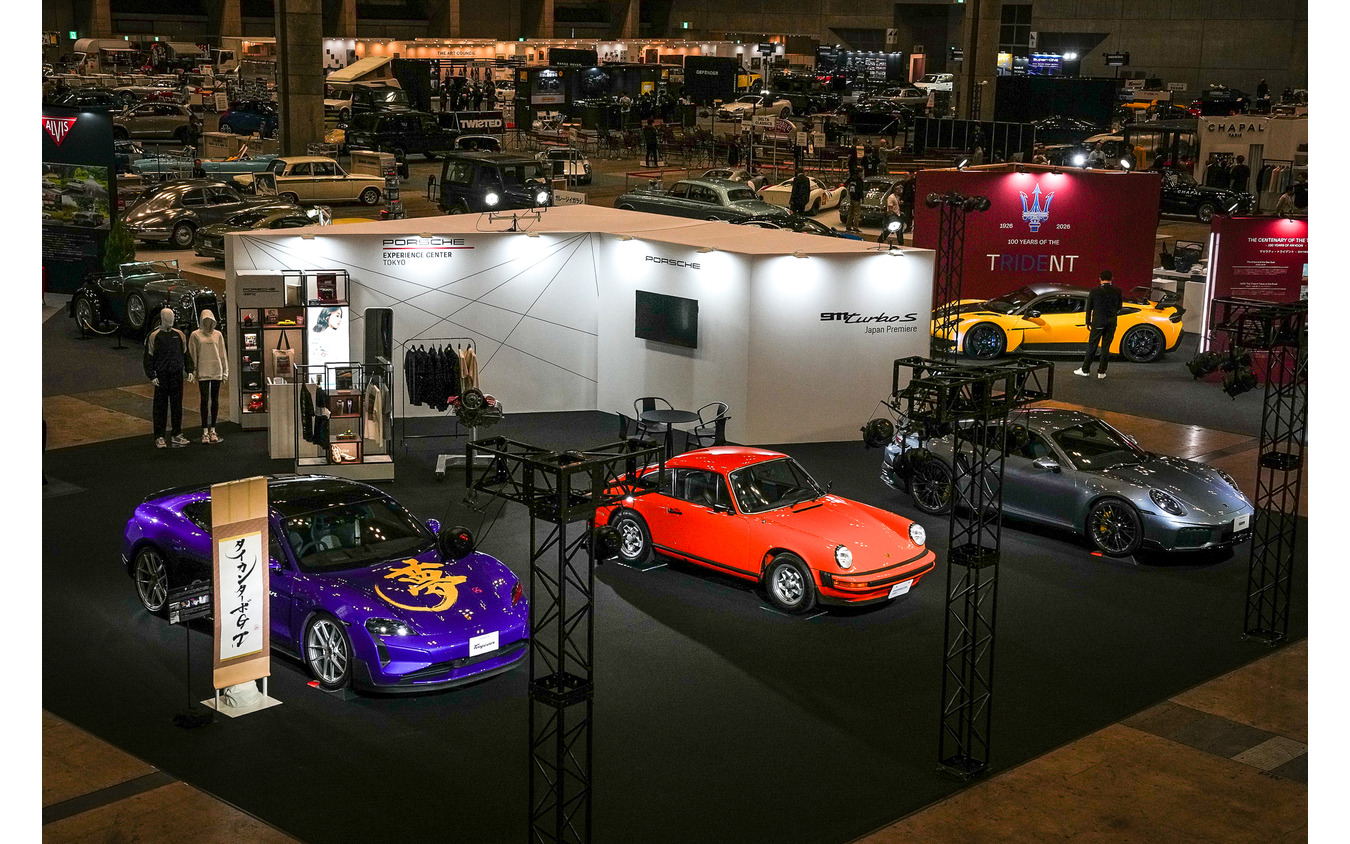 オートモビルカウンシル2026のポルシェブース