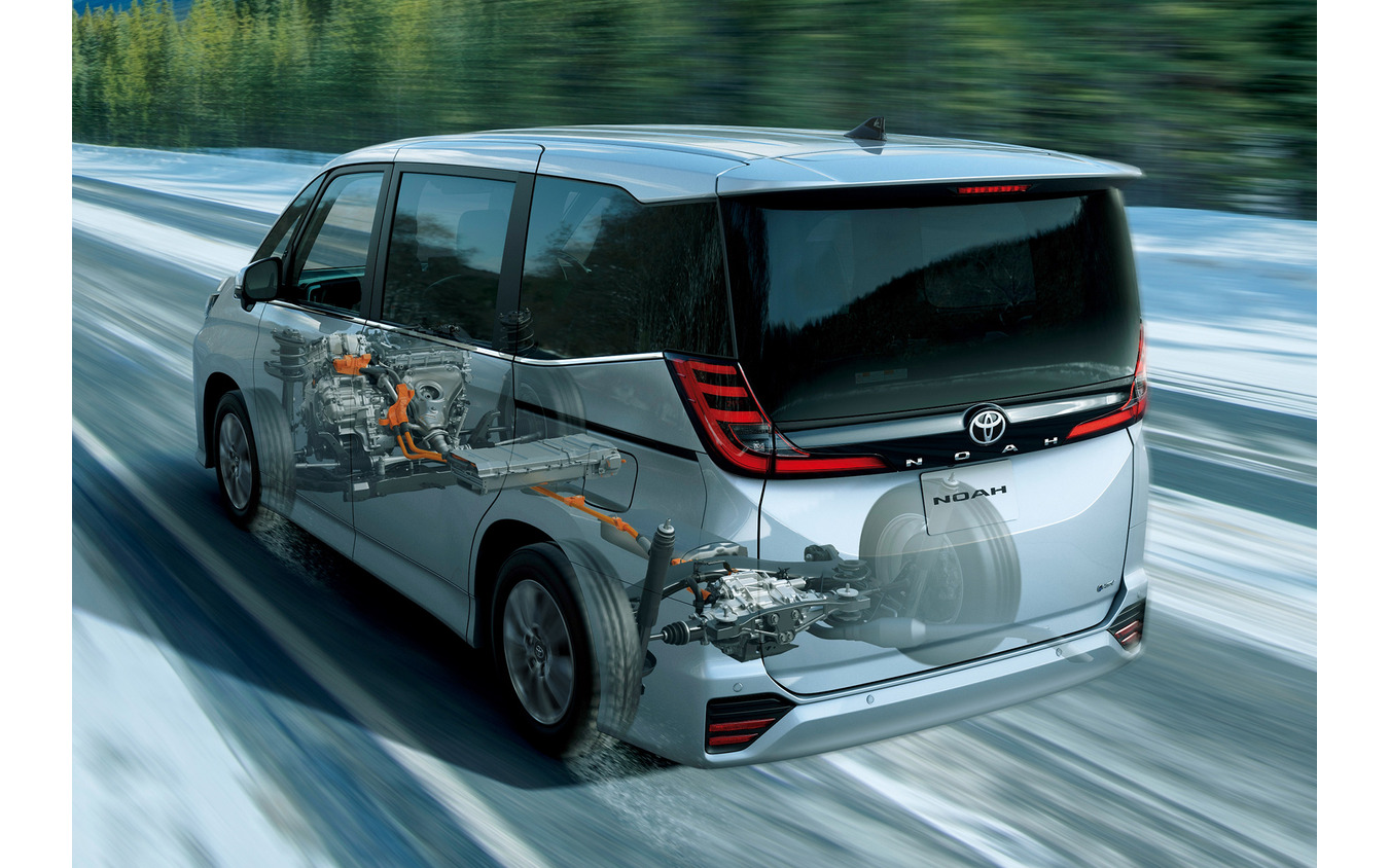 トヨタ ノア SNOW EXTRAモード走行イメージ