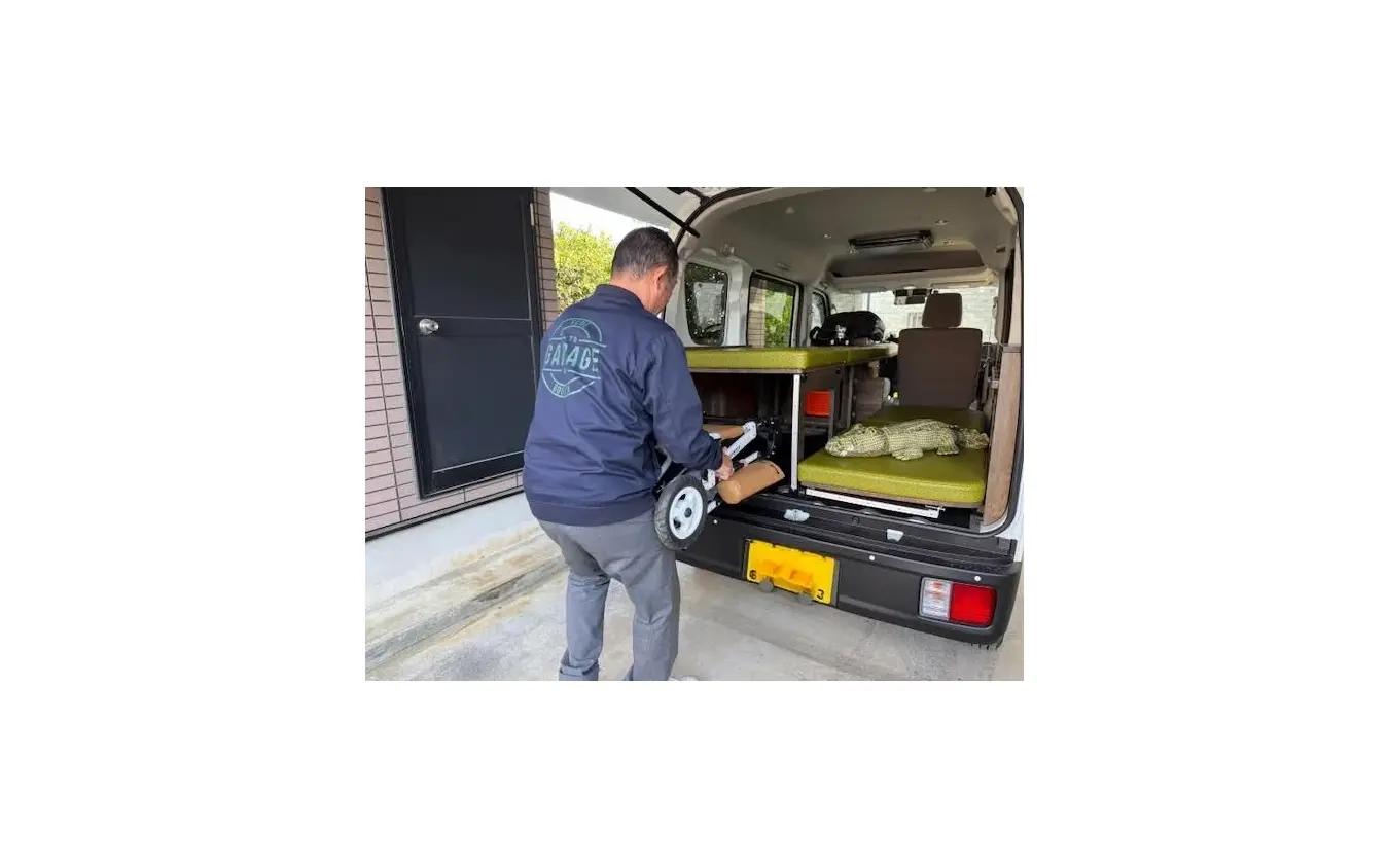 軽キャンピングカー「BOUKEN号」