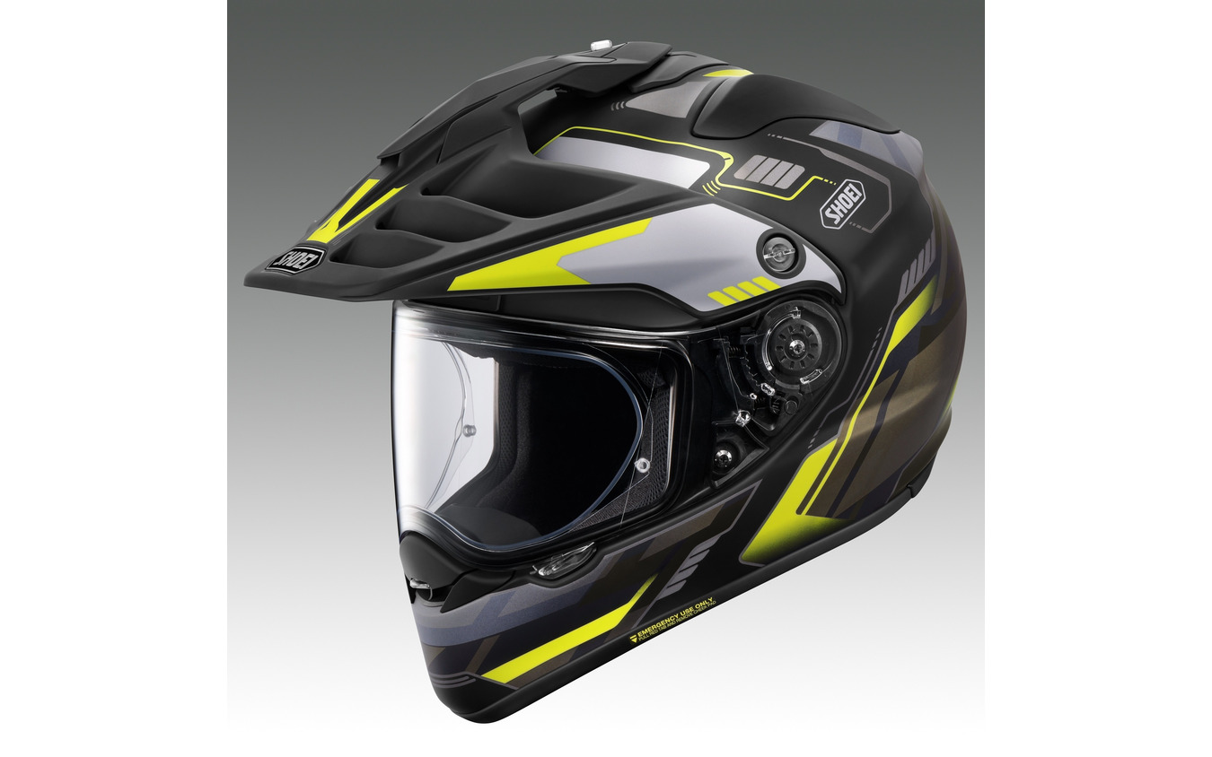 SHOEI HORNET ADV INVIGORATE イエロー/ブラック（マットカラー）［TC-3］（新色）