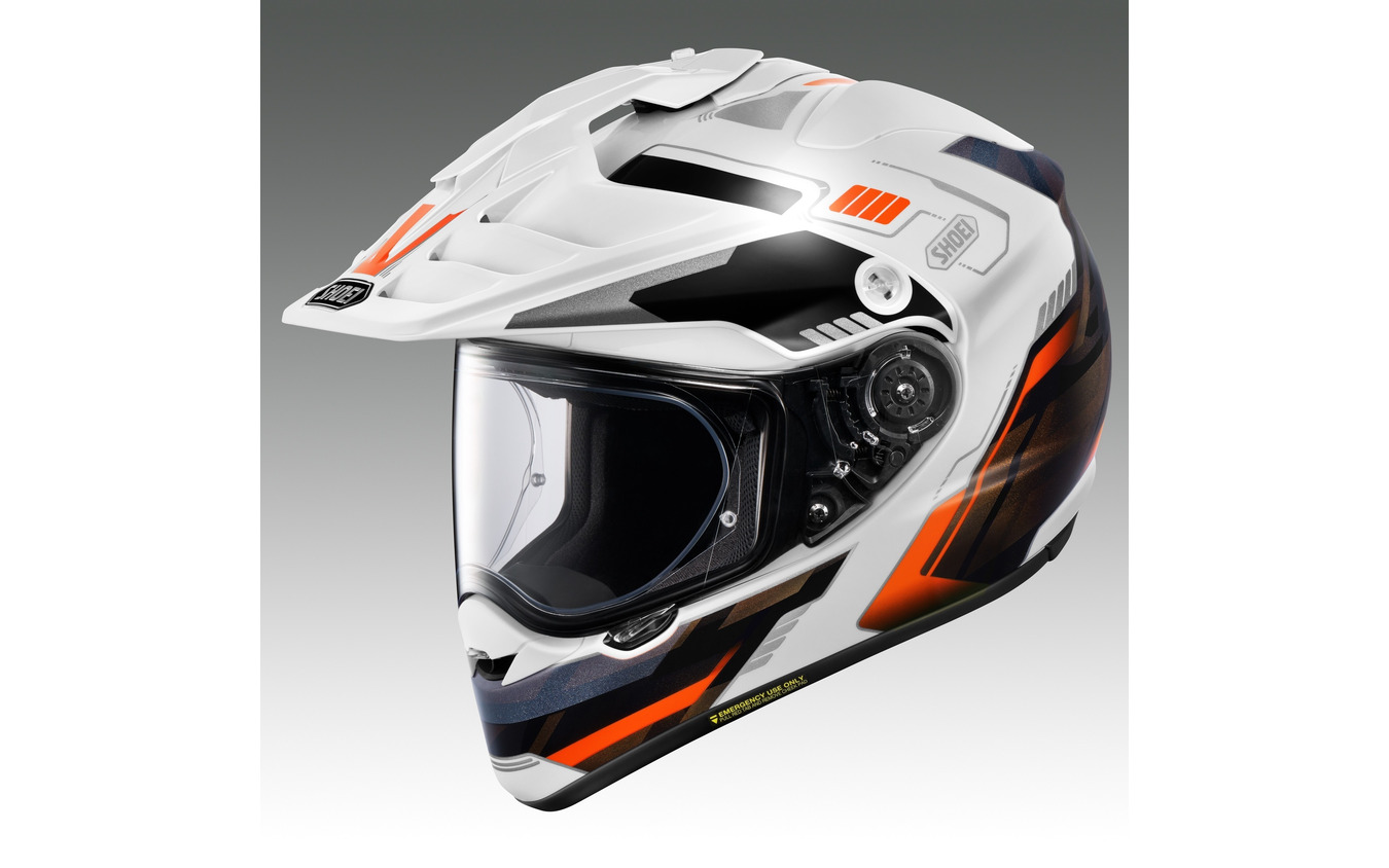 SHOEI HORNET ADV INVIGORATE オレンジ/ホワイト［TC-8］（新色）