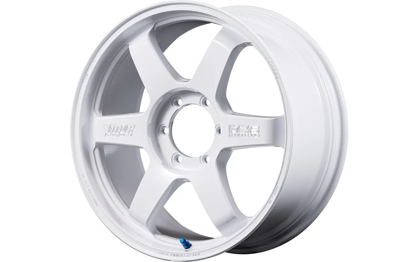 VOLK RACING TE37 Ultra LARGE P.C.D. 30th ANNIVERSARY MACHINING Ver.（ホワイト）