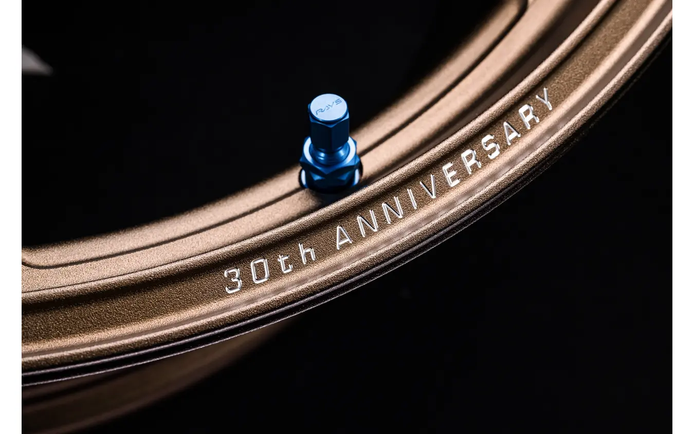 VOLK RACING TE37 Ultra LARGE P.C.D. 30th ANNIVERSARY STICKER Ver.（ブロンズ）