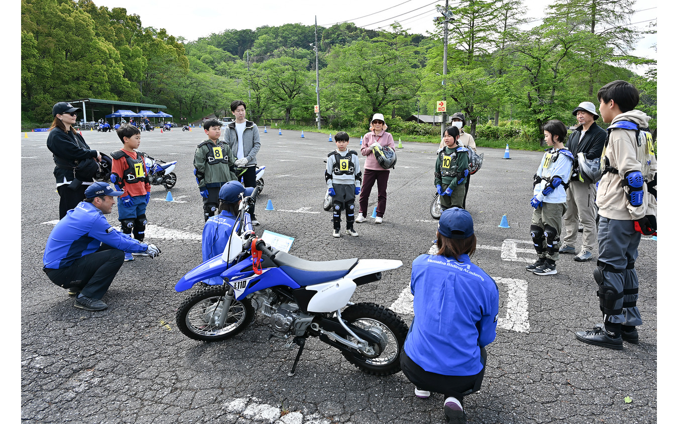 ヤマハ親子バイク教室