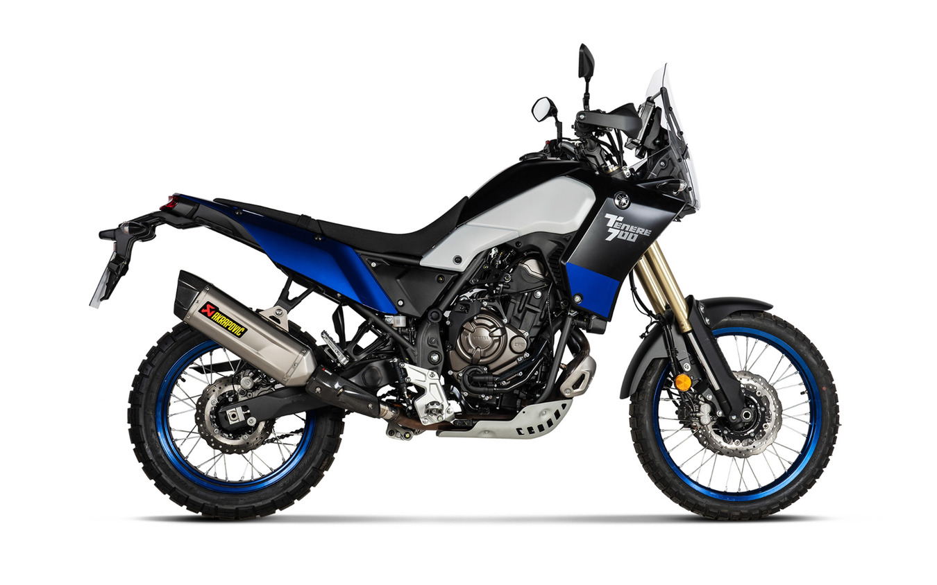 AKRAPOVIC スリップオンライン チタン JMCA Tenere 700 23-24