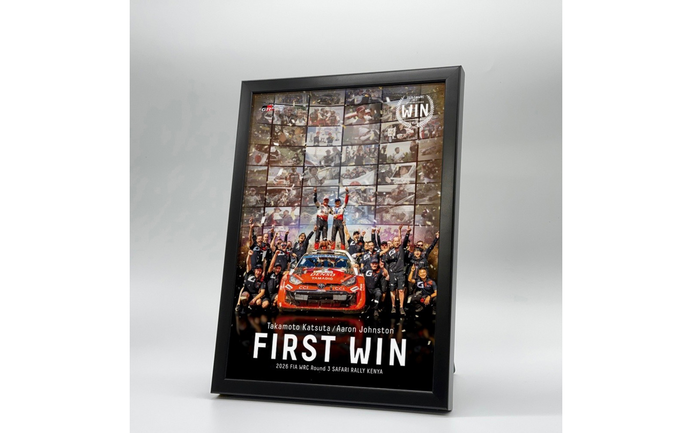 初優勝記念グッズ・メタルグラフィー
