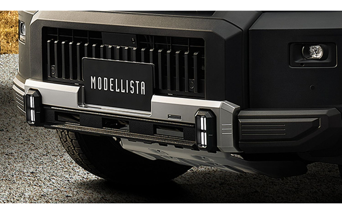 「MODELLISTAパッケージ」のフロントバンパーガード