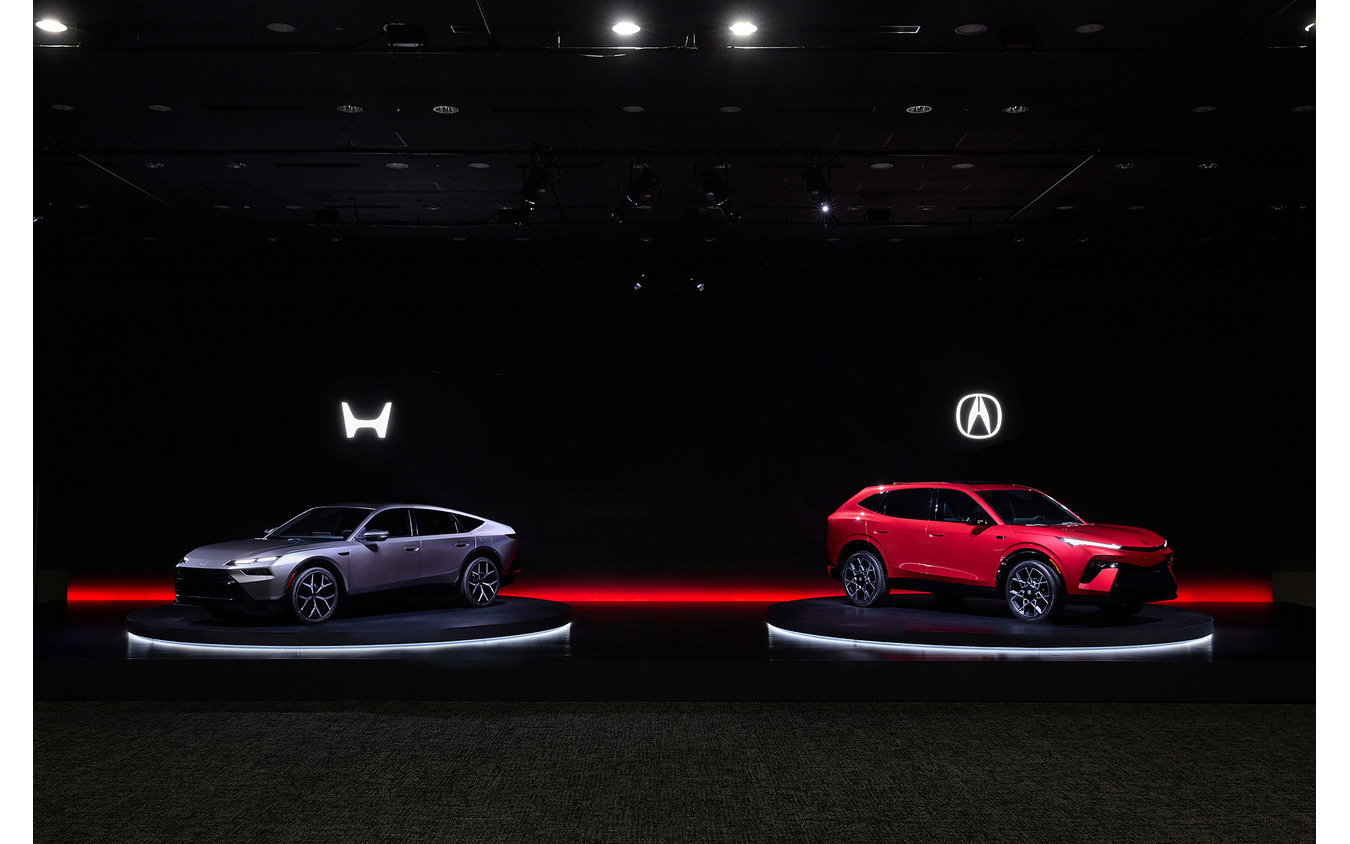 5月14日発表されたホンダの新型ハイブリッド車のプロトタイプ