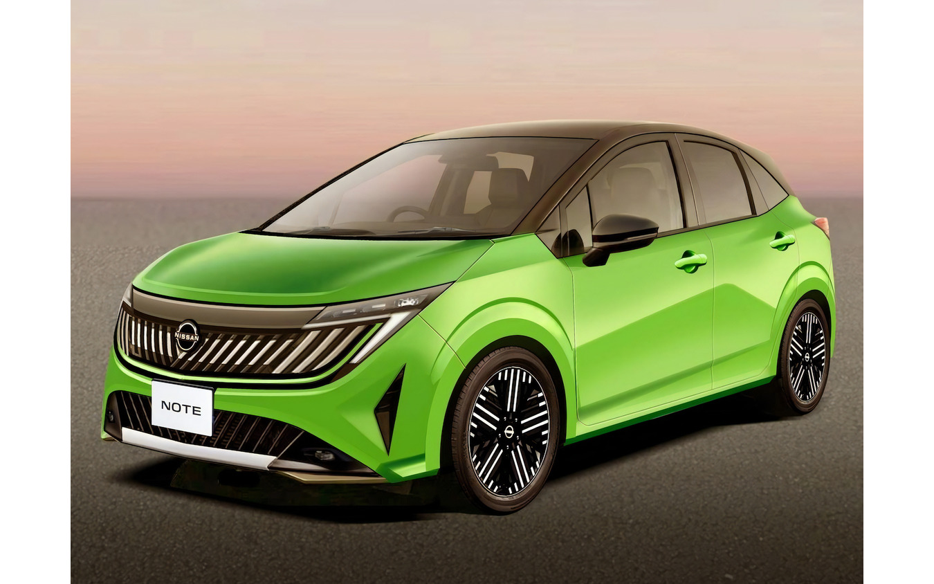 日産 ノート 次期型の予想CG