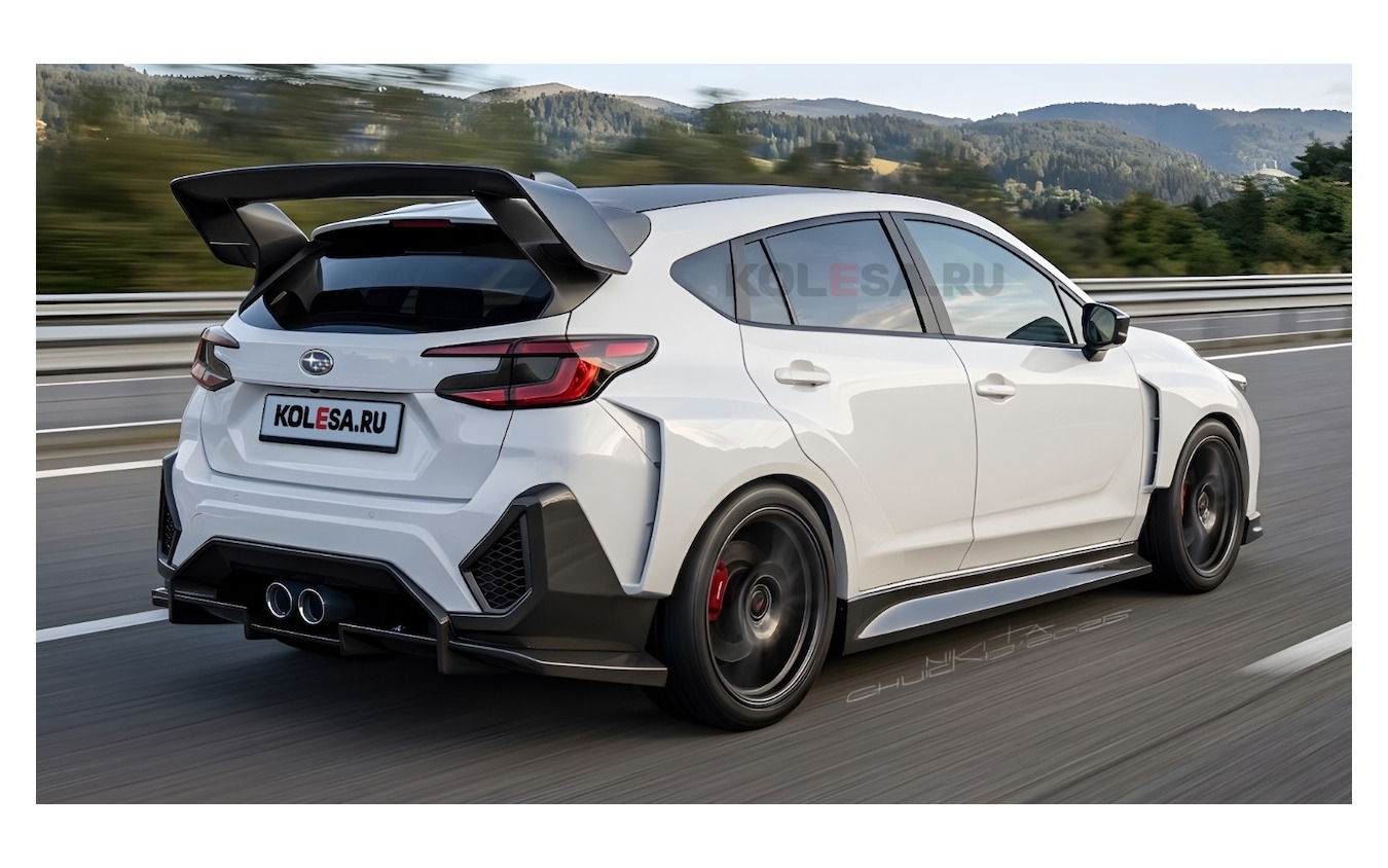 スバル WRX STI 新型の予想CG