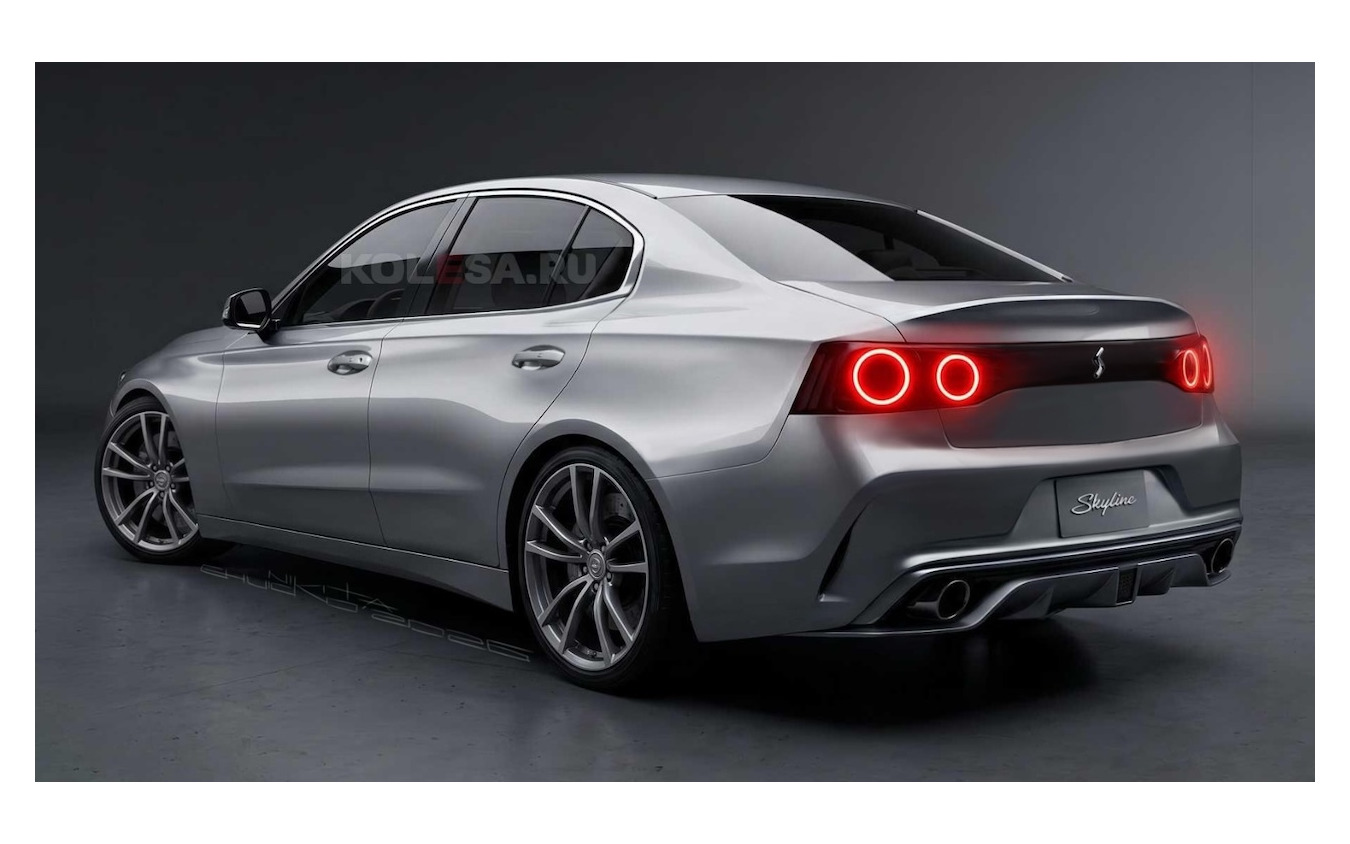 日産 スカイライン 次期型の予想CG