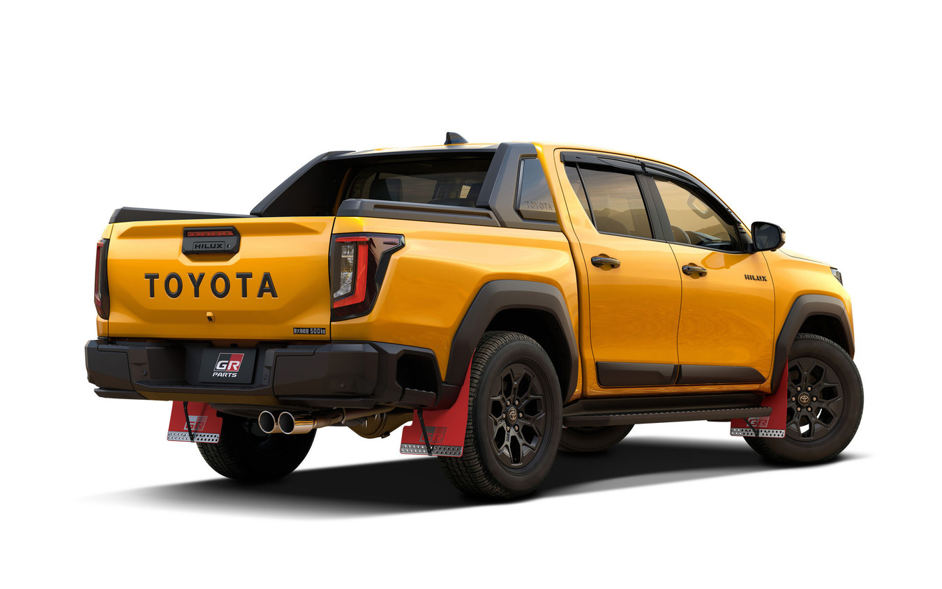 新型トヨタ『ハイラックス』用GRパーツ