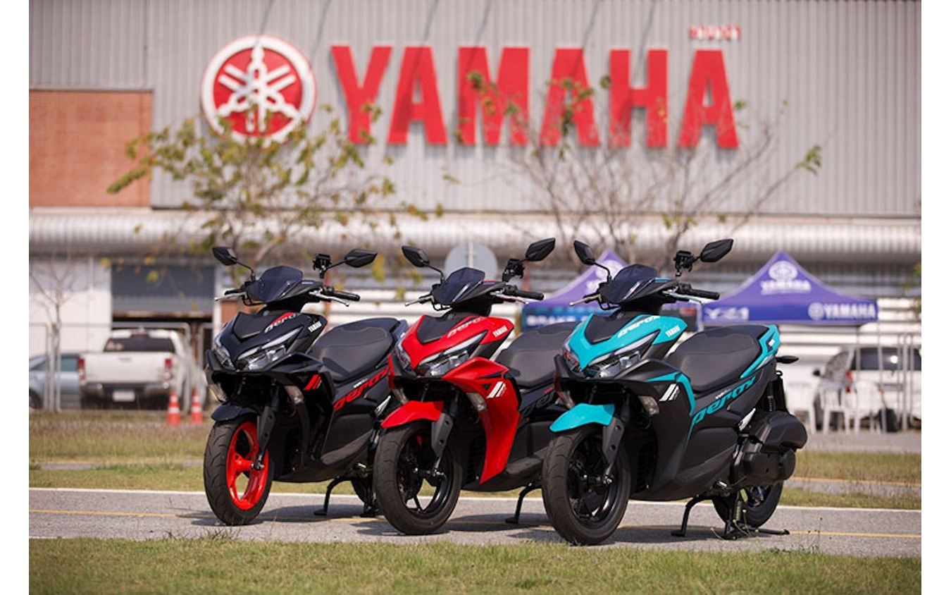 「サンモニ」文化を作ったヤマハ AEROX（写真は2021年のタイ仕様）