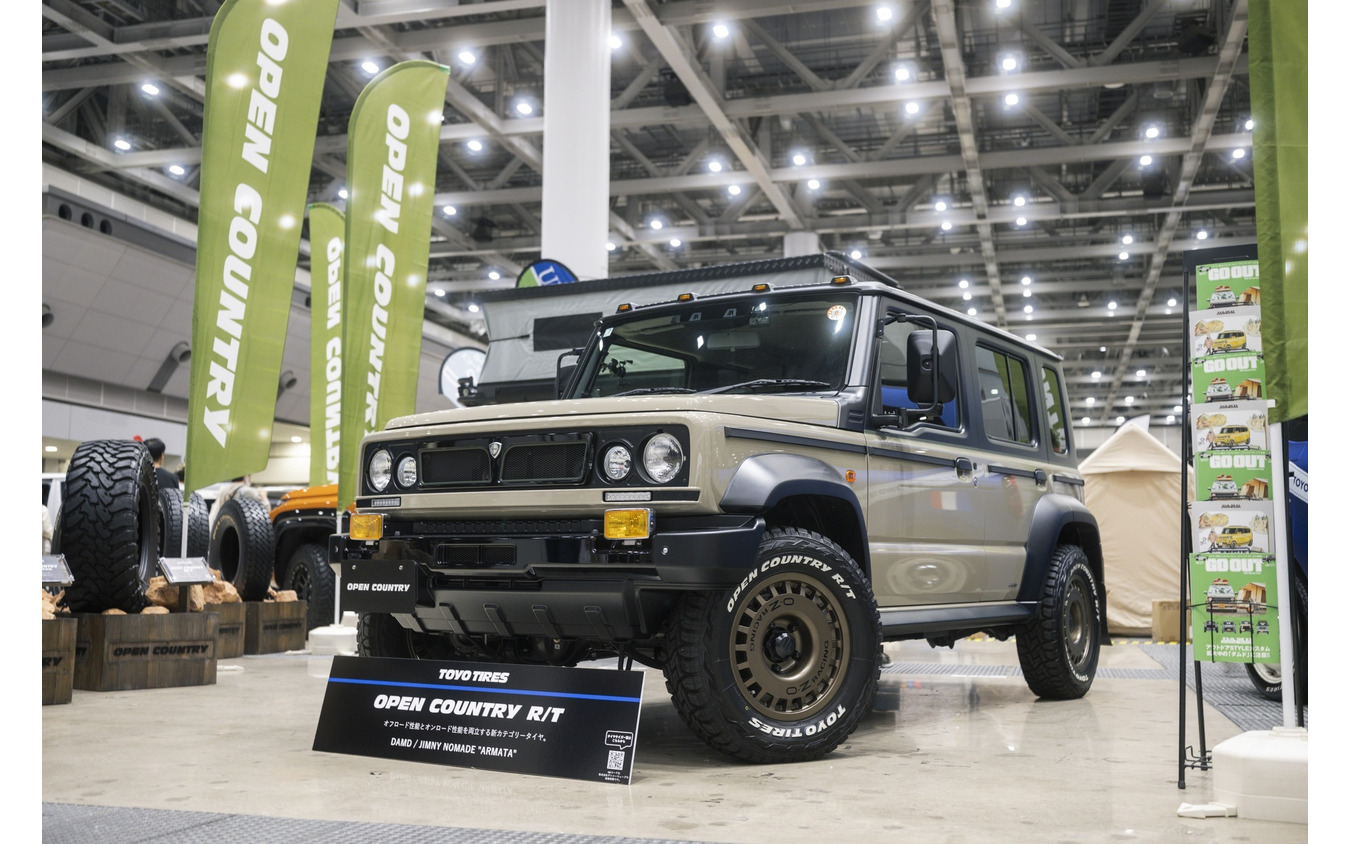 TOYO TIRES 「オープンカントリー R/T」を装着したジムニーノマド
