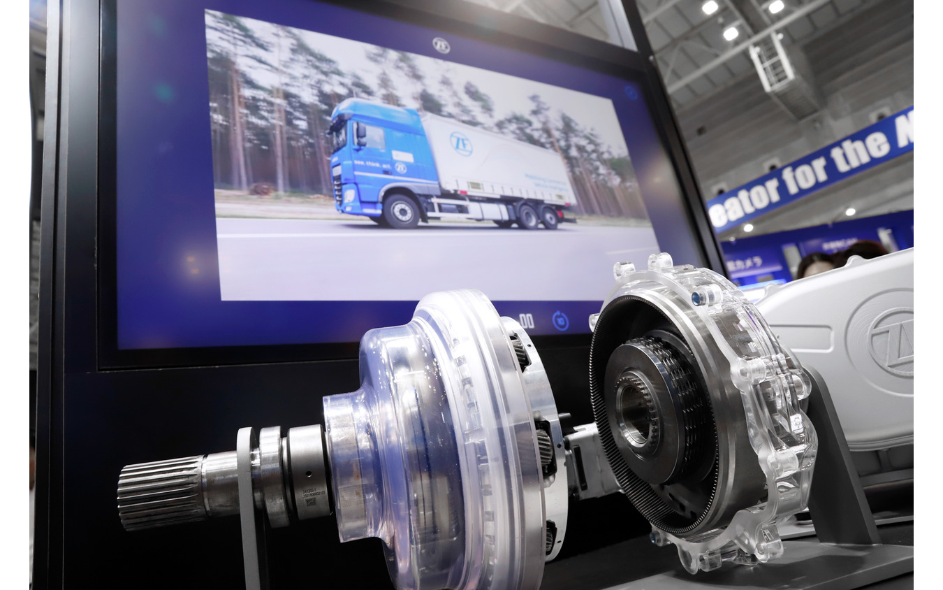 電動車向けのeLSD搭載、同軸減速機