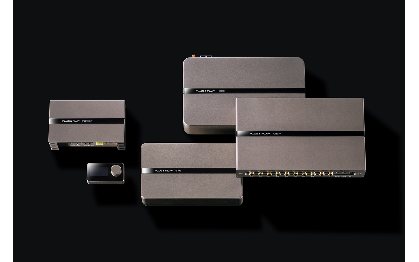 プラグアンドプレイの製品群。