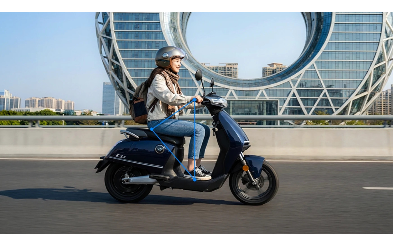 電動スクーター「Vmoto CU」