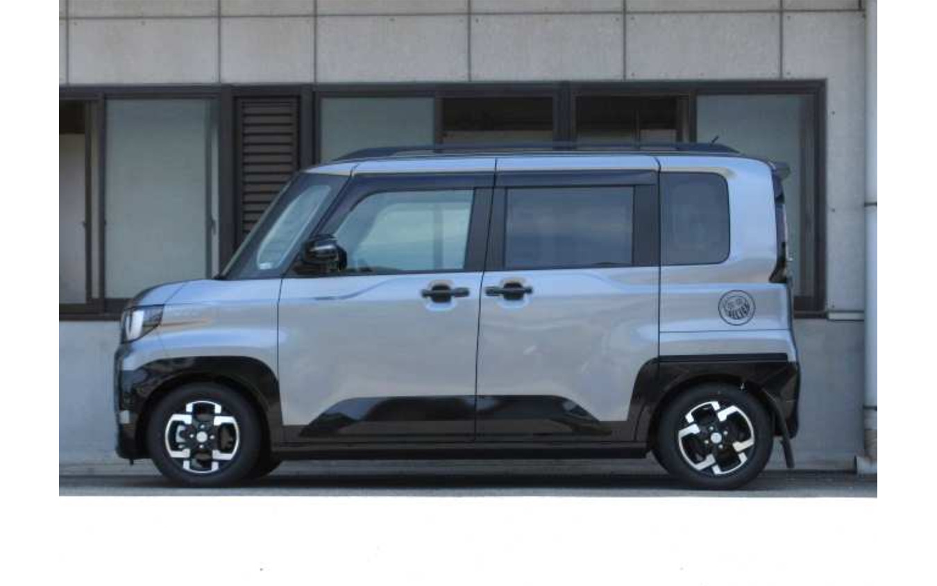 タナベ サステックNF210　三菱・デリカミニ4装着例（フロント：18mmダウン / リア：23mmダウン）