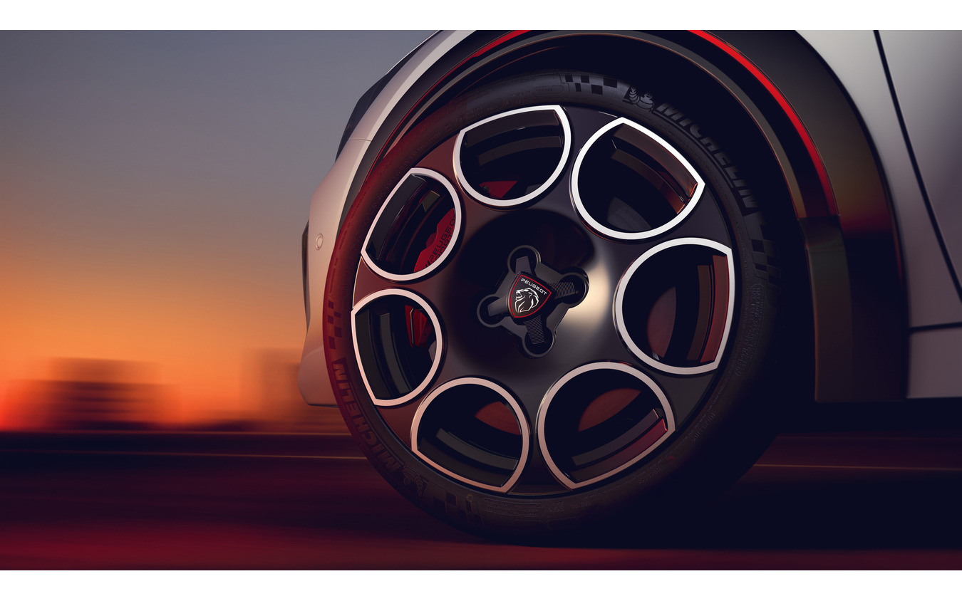 プジョー『E-208 GTi』