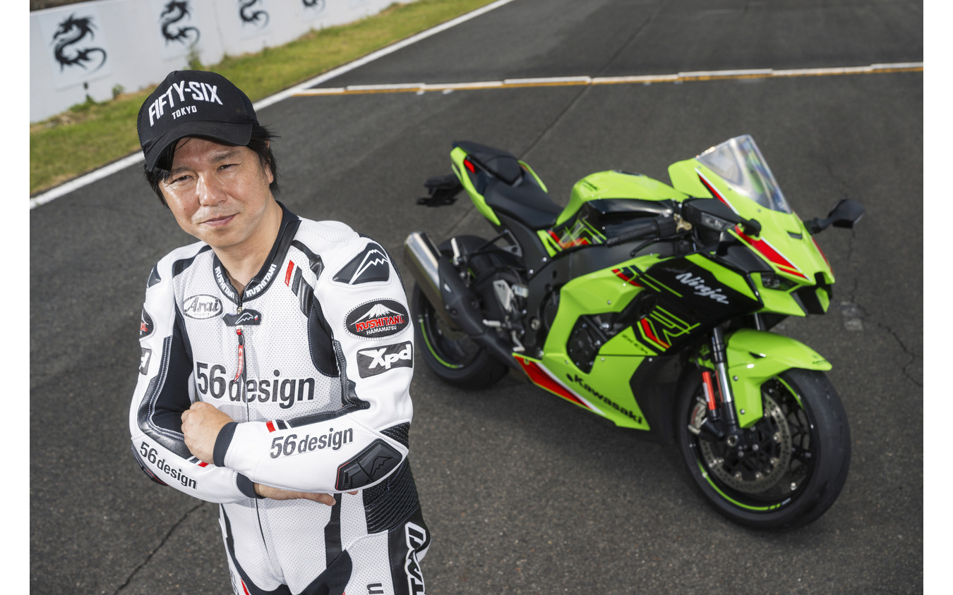 中野 真矢さん x Kawasaki ZX-10R