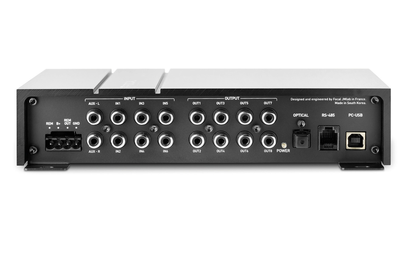 外付け「DSP」の一例（フォーカル・FSP-8）。