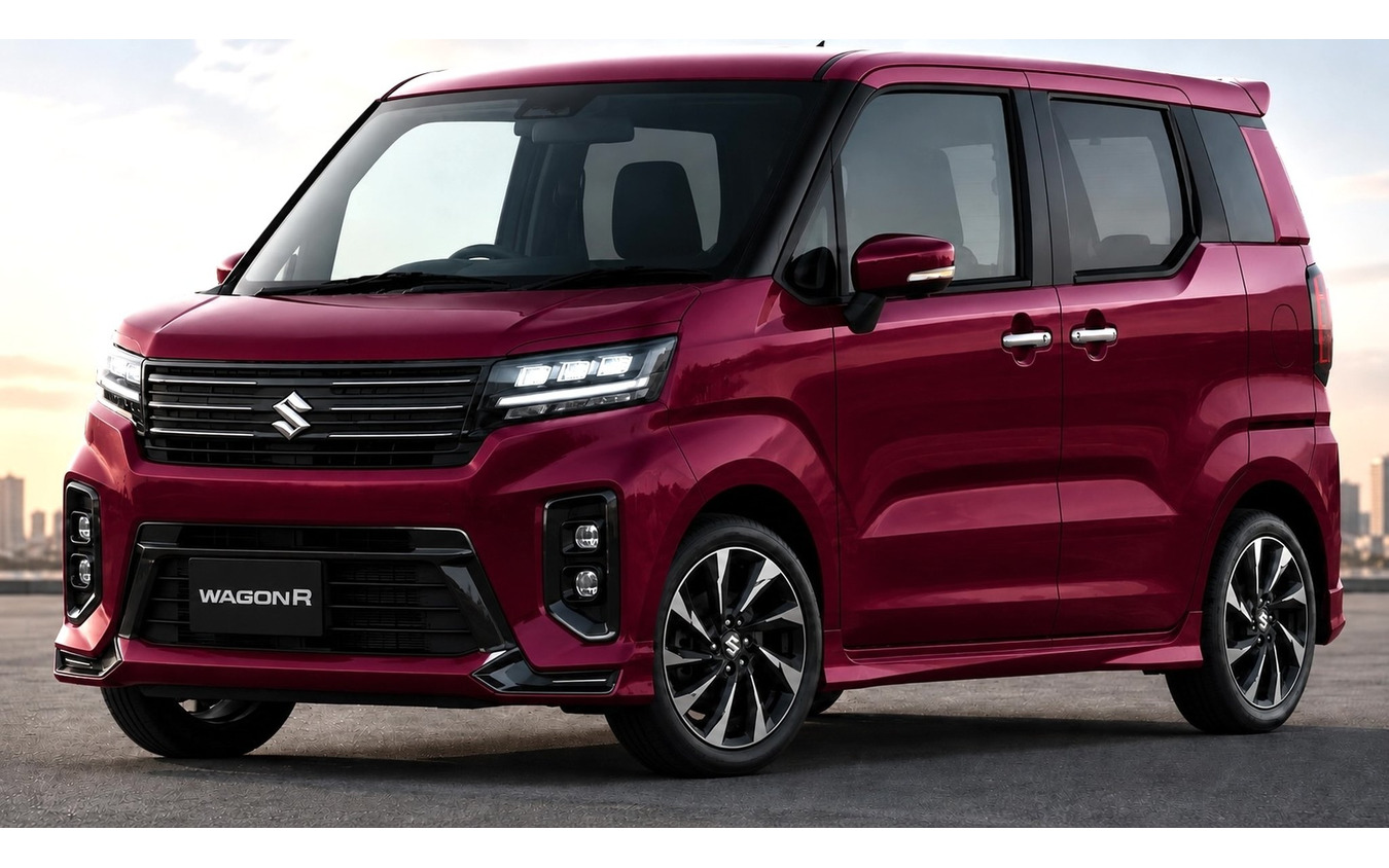 スズキ ワゴンR 次期型の予想CG