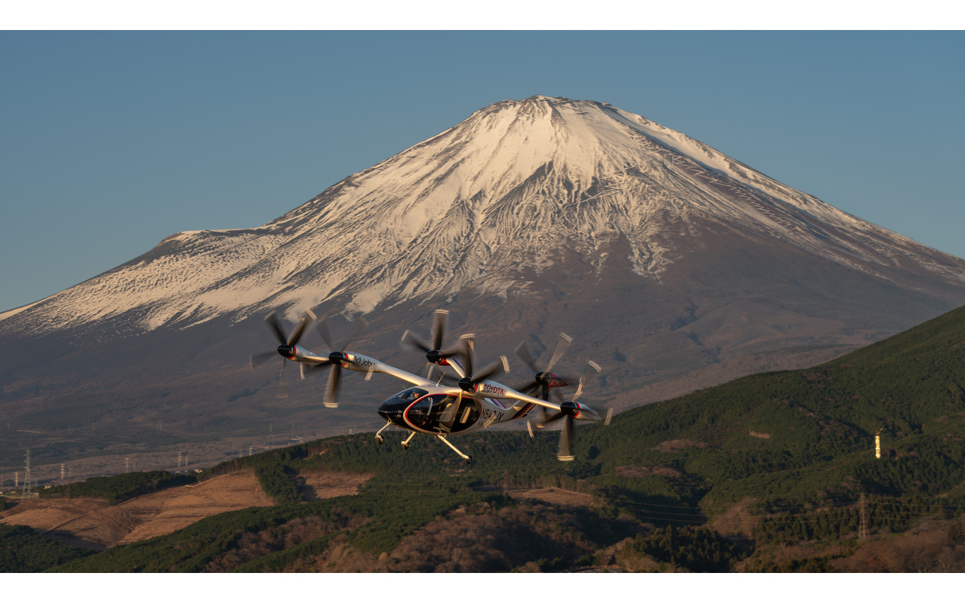 Jobyの電動垂直離着陸機（eVTOL）